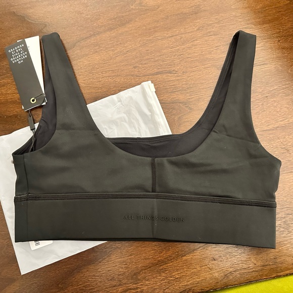 All Things Golden Sculpt Crop Sports Bra - Picture 3 of 5